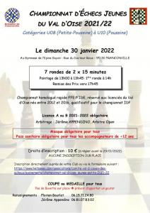 R�sultats du Championnat du Val d'Oise des Jeunes (U08-U10)